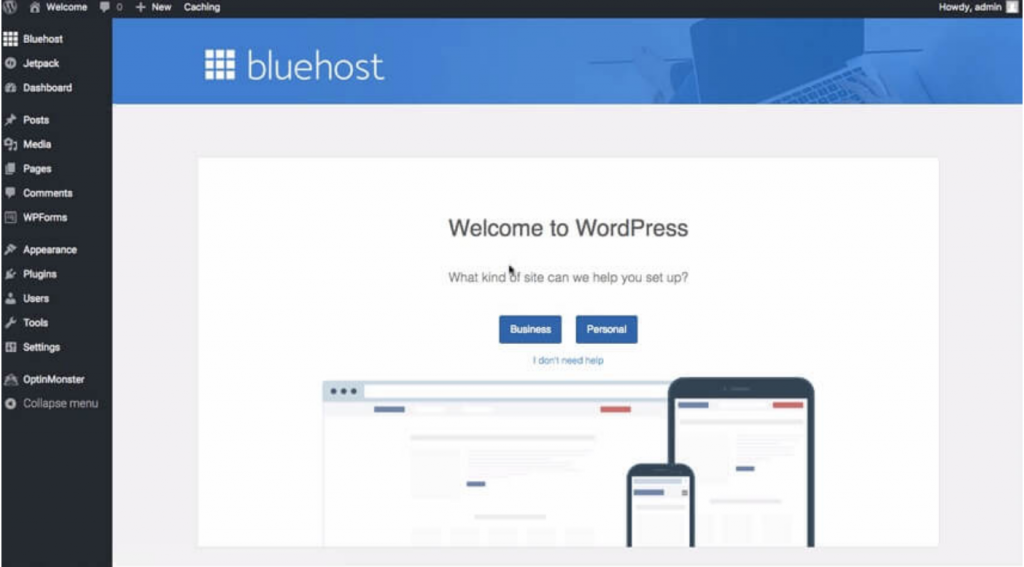 Bluehost WordPress